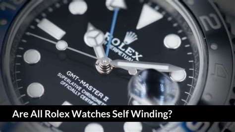 how a rolex self winds|Rolex winding direction.